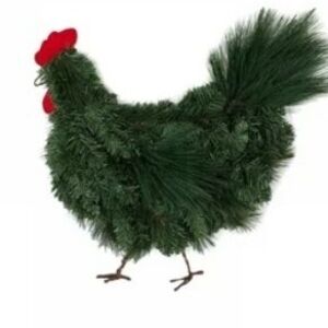 Green Decorative Bird Ornament